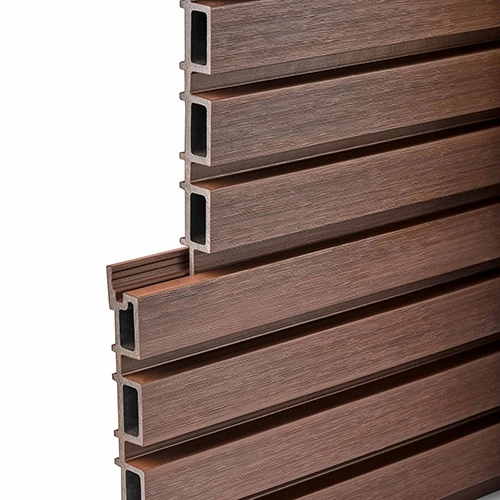 Фасадная реечная панель EasyDecking Ко-Экструзия 219х26х4010 Каштан LT 33574