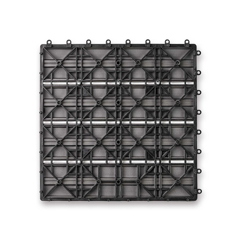 Садовая плитка EasyDecking 300х300х21 Серый (в 1 уп. - 11 шт., 1 м2) LT 33842