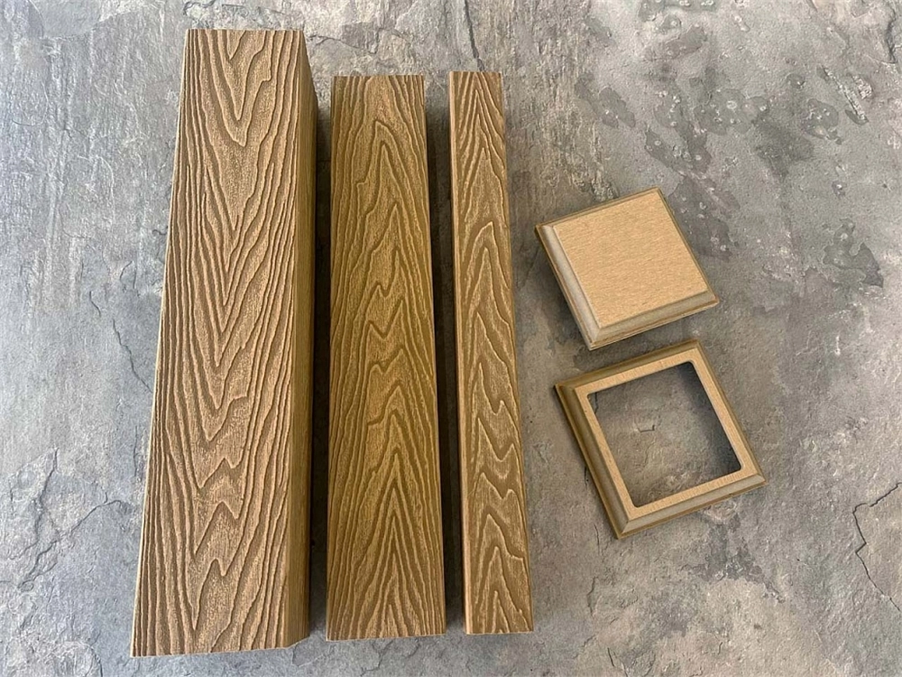Крышка столба EasyDecking Вуд-Икс 125х125 Дуб LT 27120