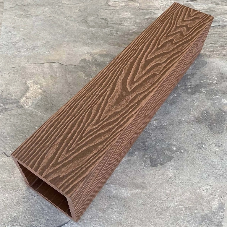 Столб EasyDecking Вуд-Икс 100х100х3010 Коричневый LT 27108