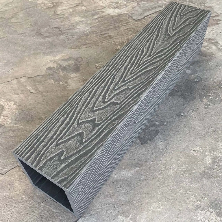 Столб EasyDecking Вуд-Икс 100х100х3010 Серый LT 27109