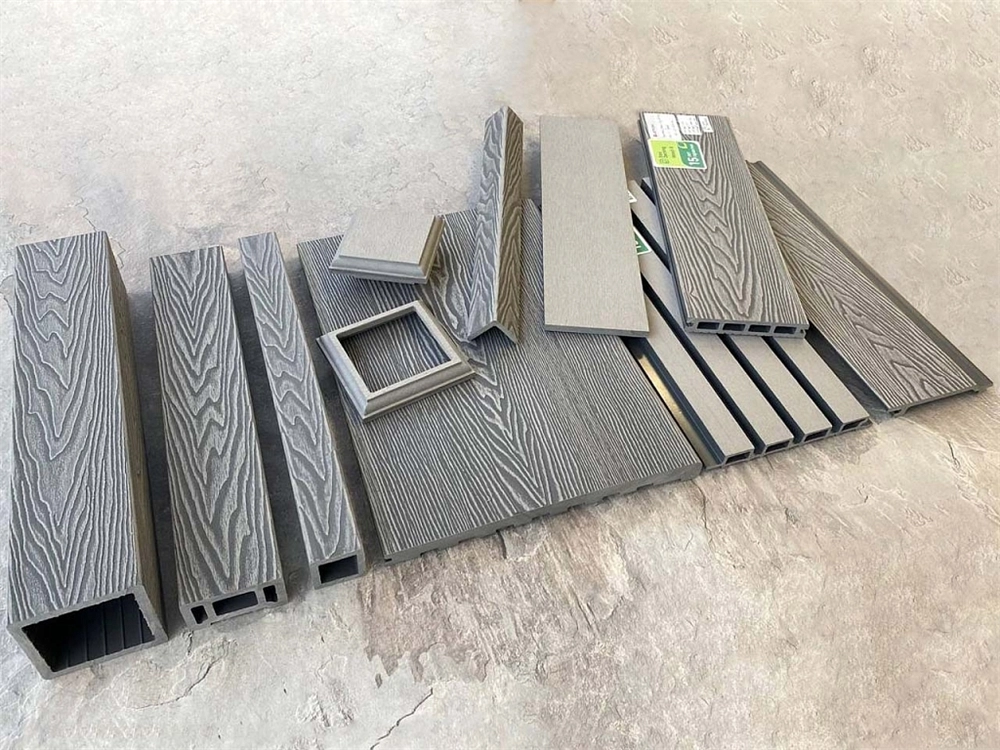 Столб EasyDecking Вуд-Икс 100х100х3010 Серый LT 27109