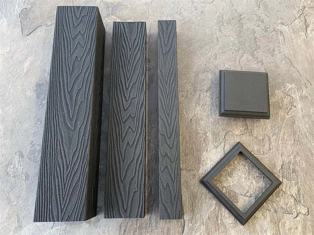 Юбка столба EasyDecking Вуд-Икс 140х140 Черное дерево LT 27127