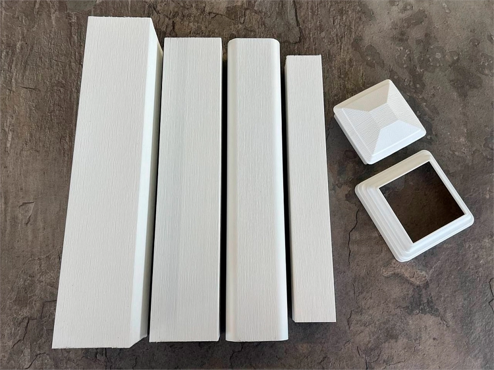 Юбка EasyDecking для столба 100x100 Белый LT 24722