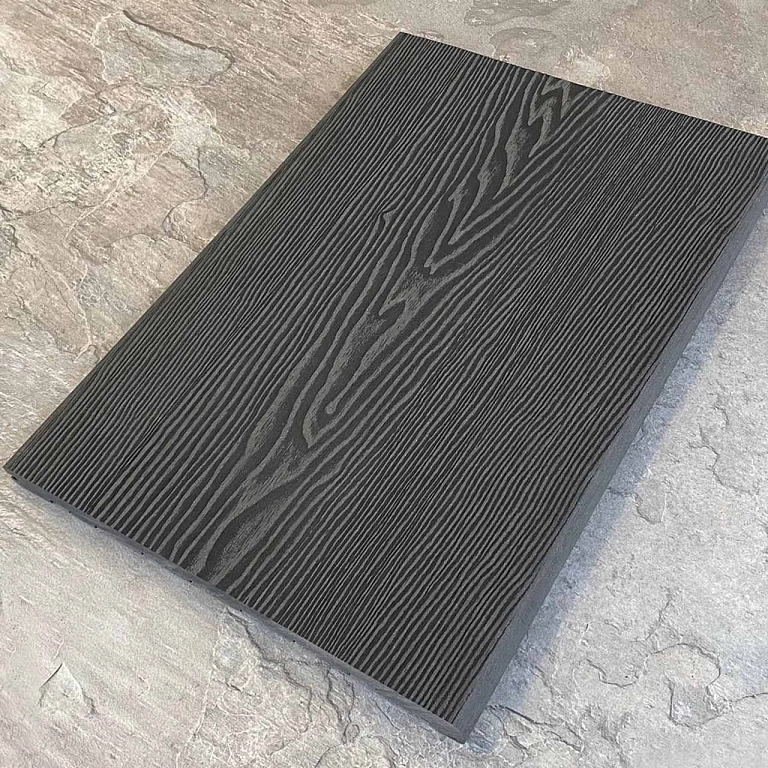 Ступень EasyDecking Вуд-Икс 348х22х3010 Черное дерево 3Д LT 27000