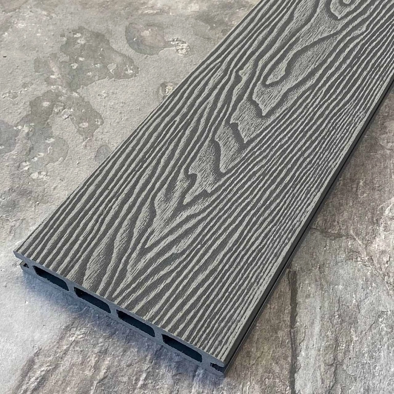 Террасная доска EasyDecking Вуд-Икс 146х23х3010 Серый LT 26886