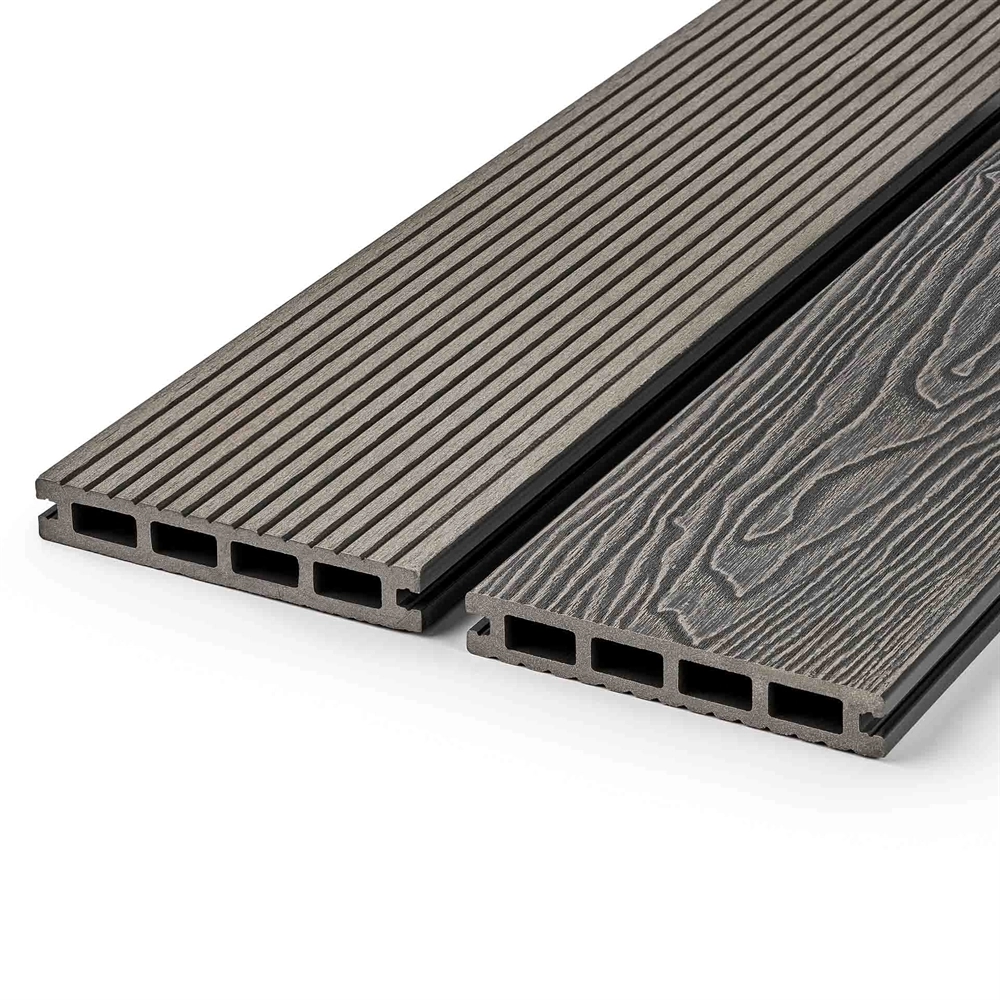 Террасная доска EasyDecking Вуд-Икс 146х23х3010 Серый LT 26886
