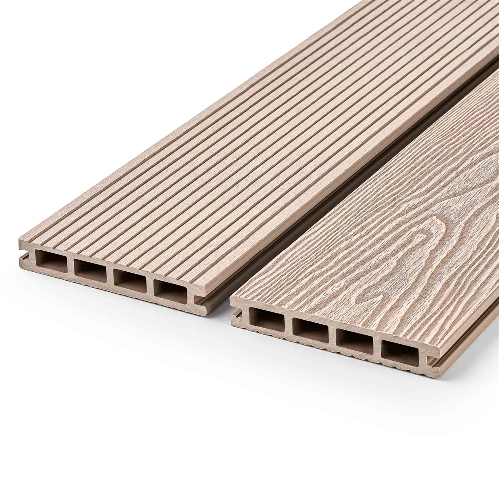 Террасная доска EasyDecking Вуд-Икс 146х23х4010 Бежевый LT 27611