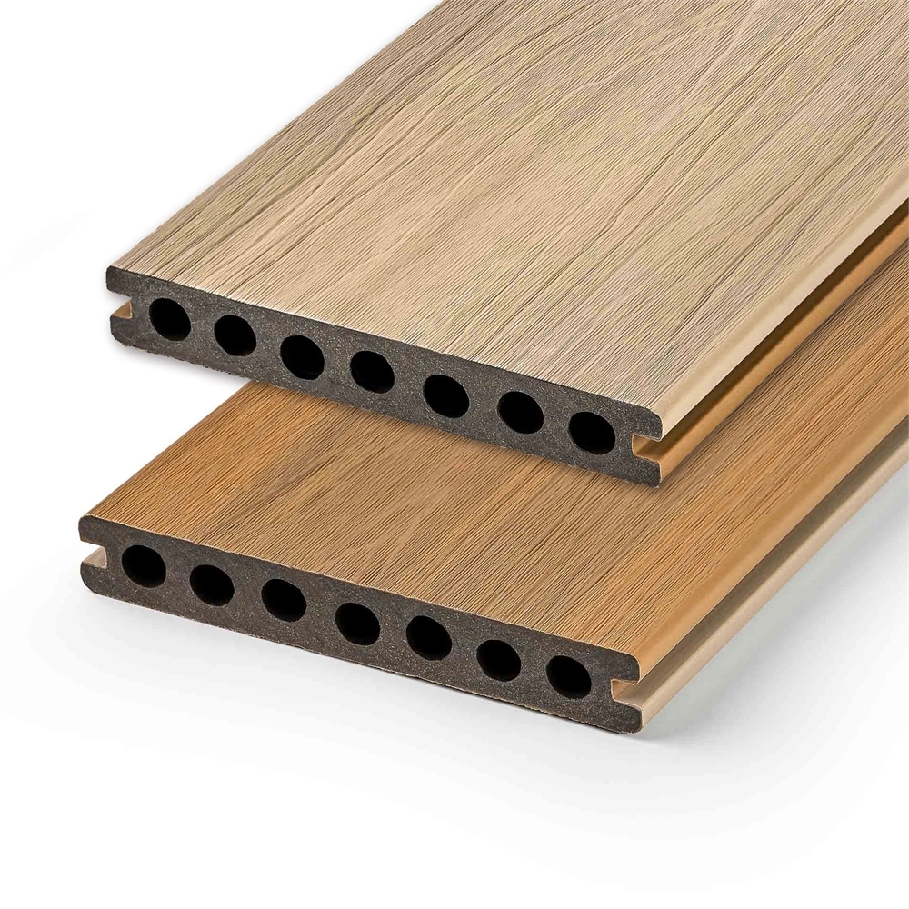 Доска для террас и фасадов EasyDecking Ко-Экструзия 145х21х3010 Дуб / Дрифтвуд LT 25841