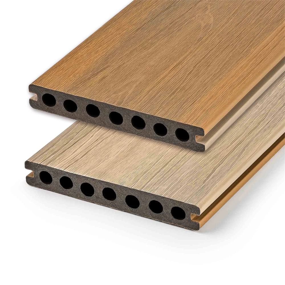 Доска для террас и фасадов EasyDecking Ко-Экструзия 145х21х3010 Дуб / Дрифтвуд LT 25841