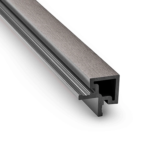 Угол для реечной панели EasyDecking Вуд-Икс 50х50х3010 Серый LT 33611