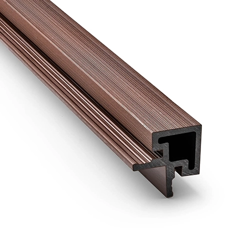 Угол для реечной панели EasyDecking Ко-Экструзия 50х50х4010 Каштан LT 33587