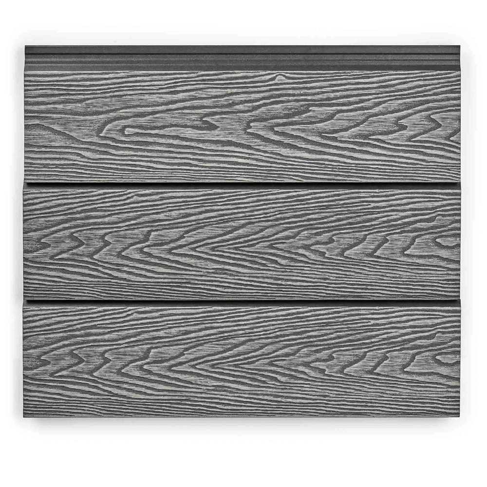 Фасадная панель EasyDecking Вуд-Икс 156х21х3010 Серый 3Д LT 27003