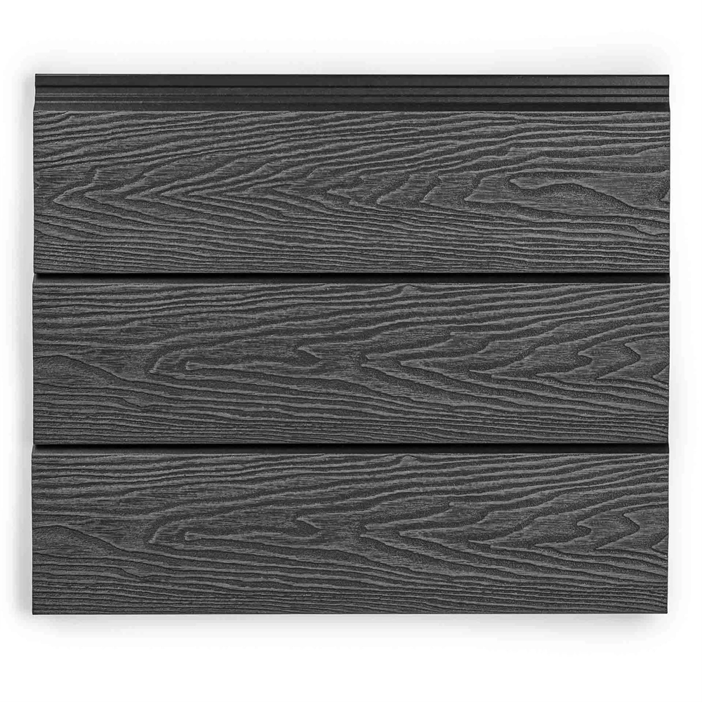 Фасадная панель EasyDecking Вуд-Икс 156х21х3010 Черное дерево 3Д LT 27004
