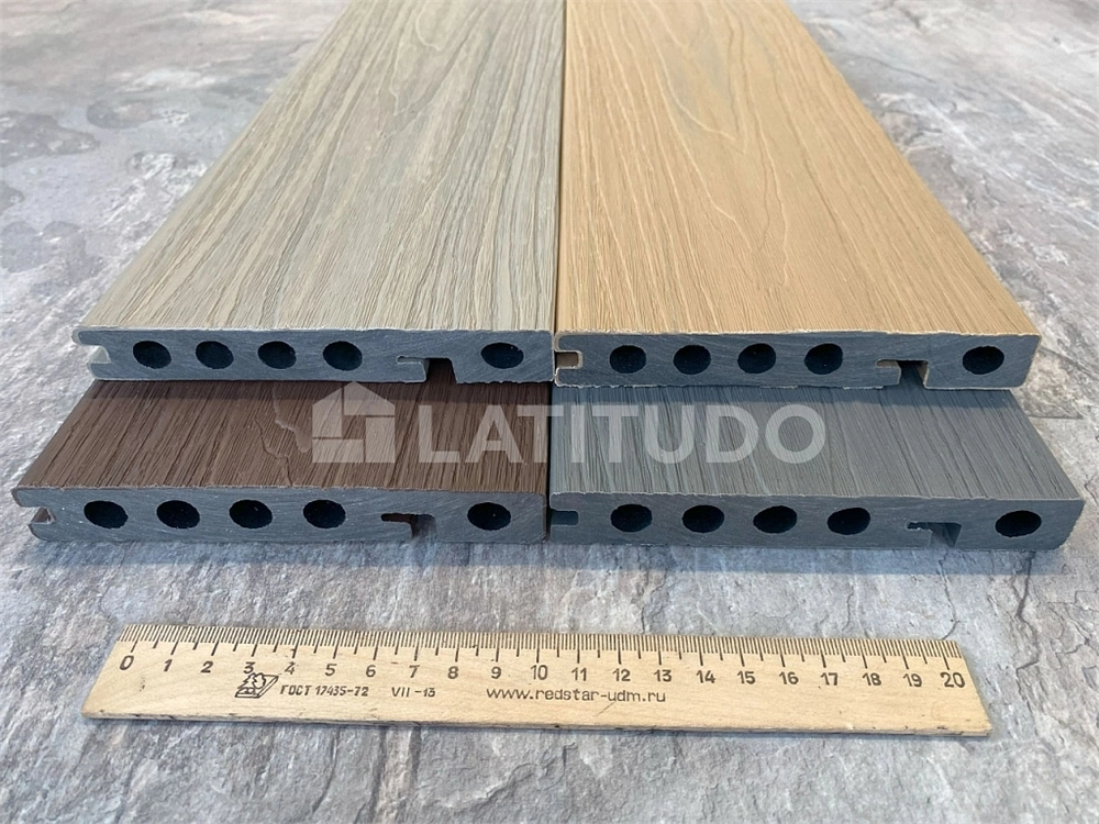 Финишная доска EasyDecking Ко-Экструзия 145х21х4010 Дуб LT 26852