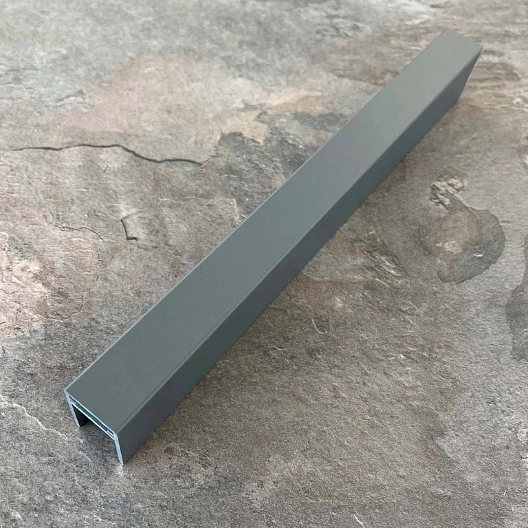 Алюминиевый П-профиль EasyDecking 35x25x3000 Серый LT 27525