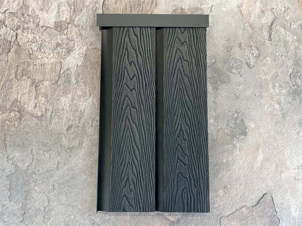 Алюминиевый П-профиль EasyDecking 35x25x3000 Черное дерево LT 27527