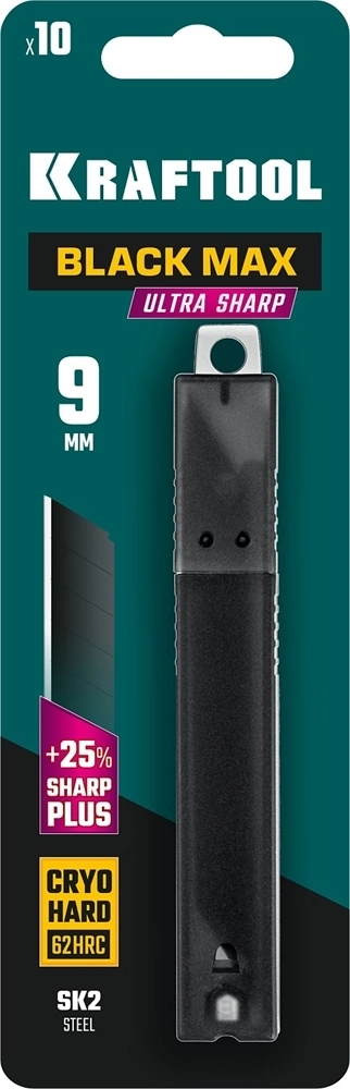 KRAFTOOL  9 мм, 10 шт, сегментированные лезвия (09602-09-S10) 09602-09-S10