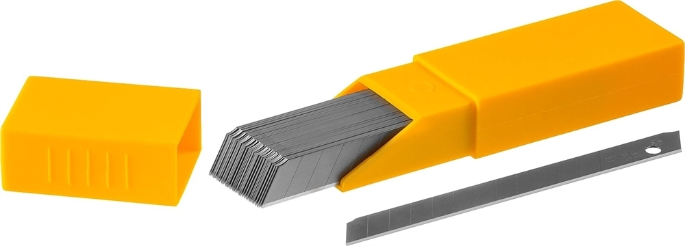 OLFA  9 х 80 х 0.38 мм, 50 шт, сегментированные лезвия (OL-AB-50B) OL-AB-50B
