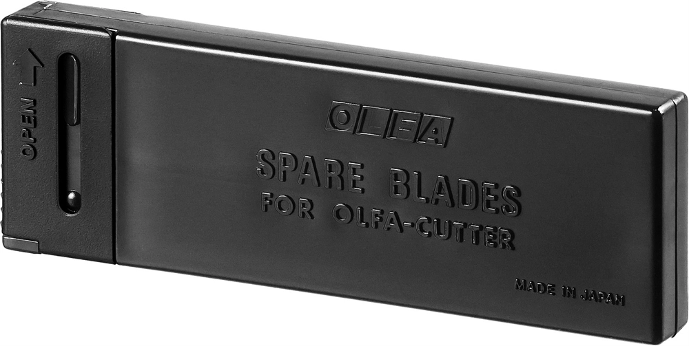 OLFA  EXCEL BLACK, 9 х 80 х 0.38 мм, 10 шт, сегментированные лезвия (OL-ABB-10B) OL-ABB-10B