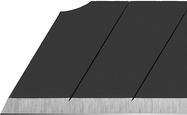 OLFA  EXCEL BLACK, 9 х 80 х 0.38 мм, 50 шт, сегментированные лезвия (OL-ABB-50B) OL-ABB-50B