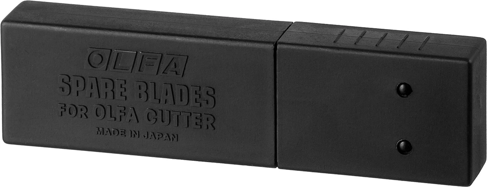 OLFA  EXCEL BLACK, 9 х 80 х 0.38 мм, 50 шт, сегментированные лезвия (OL-ABB-50B) OL-ABB-50B
