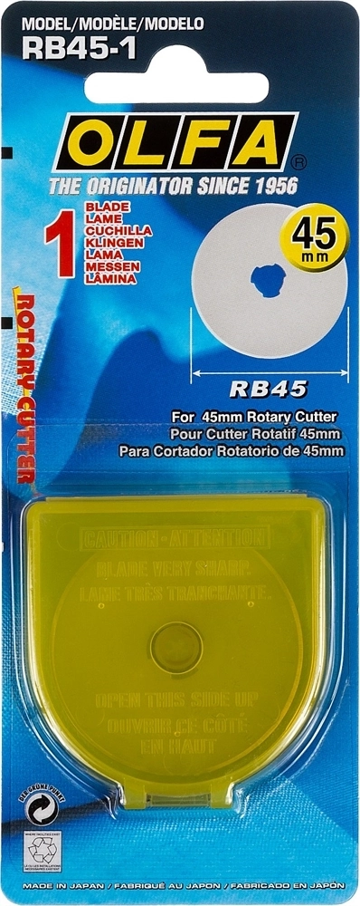 OLFA  45 мм, круговые лезвия (OL-RB45-1) OL-RB45-1