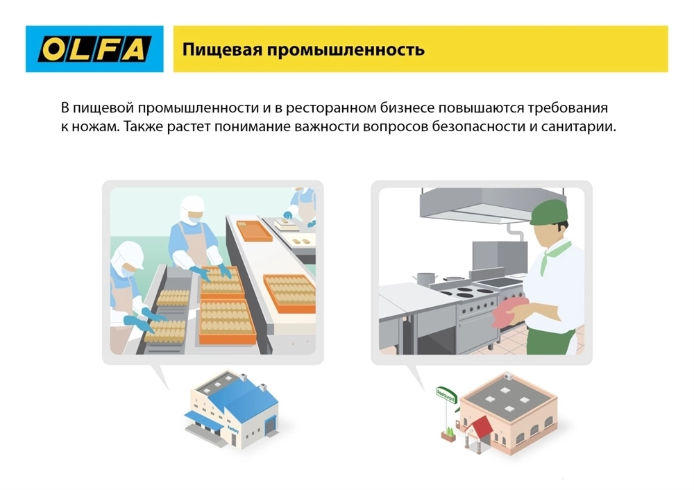 OLFA  металлический корпус, безопасный нож с трапециевидным лезвием (OL-SK-12) OL-SK-12