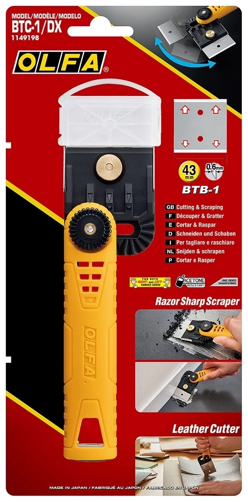 OLFA  Hobby Craft Models, для реза кожи, нож-скребок (OL-BTC-1/DX) OL-BTC-1/DX