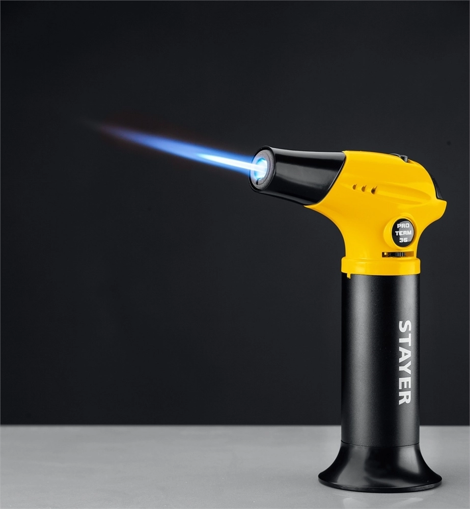STAYER  ProTerm 35, 1300°С, автономная газовая горелка с пьезоподжигом, Professional (55522) 55522