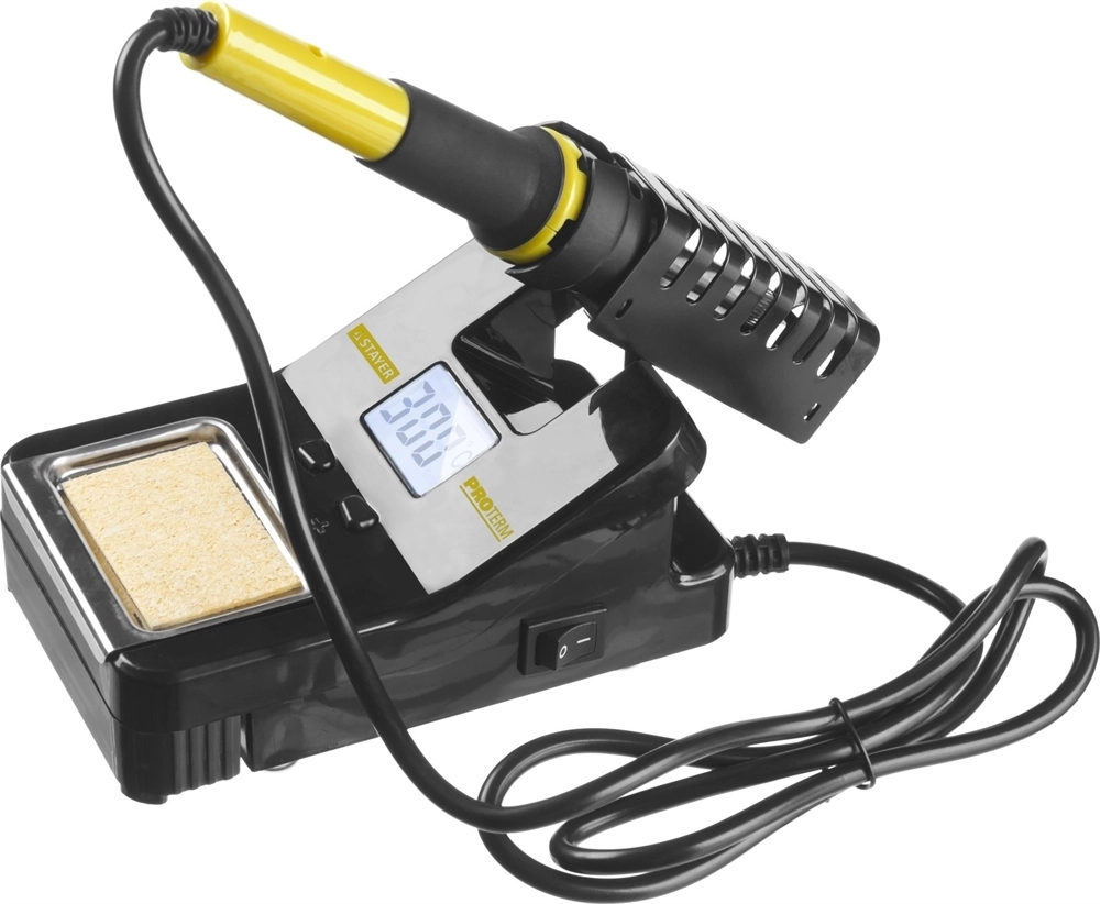 STAYER  SP-50, 48 Вт, 160 - 520°C, цифровая паяльная станция, Professional (55370) 55370