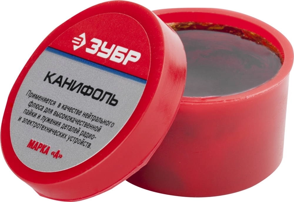 ЗУБР  20 г, нейтральный флюс, канифоль для паяльных работ (55470-020) 55470-020