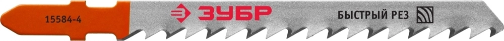 ЗУБР T-хвост., по дереву, 5 шт, набор полотен для лобзика (1595-S5) 1595-S5