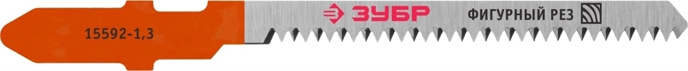 ЗУБР T-хвост., по дереву, 5 шт, набор полотен для лобзика (1595-S5) 1595-S5