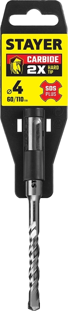 STAYER  4 x 110 мм, SDS-plus бур, Professional (2930-110-04) 2930-110-04_z02