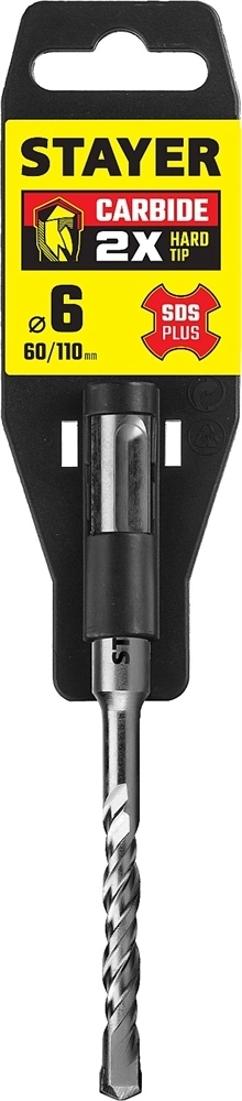 STAYER  6 x 110 мм, SDS-plus бур, Professional (2930-110-06) 2930-110-06_z02