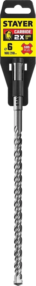 STAYER  6 x 210 мм, SDS-plus бур, Professional (2930-210-06) 2930-210-06_z02