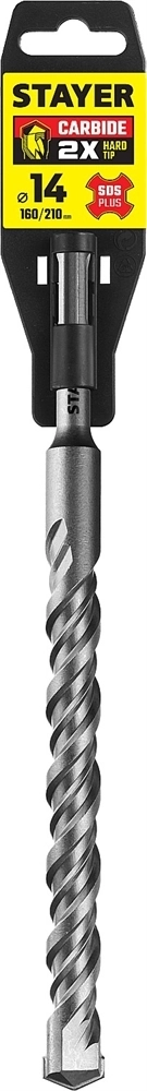 STAYER  14 x 210 мм, SDS-plus бур, Professional (2930-210-14) 2930-210-14_z02