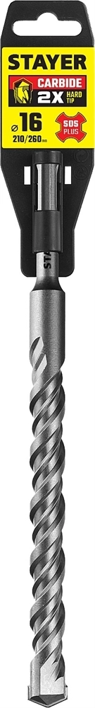 STAYER  16 x 260 мм, SDS-plus бур, Professional (2930-260-16) 2930-260-16_z02