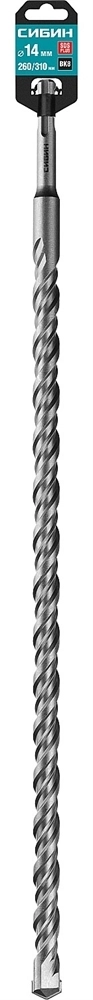 СИБИН  14 х 310 мм, SDS-plus бур (29312-310-14) 29312-310-14