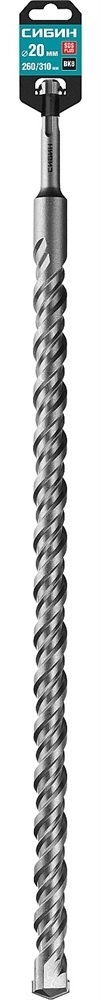СИБИН  20 х 310 мм, SDS-plus бур (29312-310-20) 29312-310-20