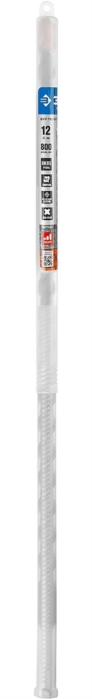 ЗУБР  12 x 800 мм, SDS-plus бур, Профессионал (29314-800-12) 29314-800-12_z01