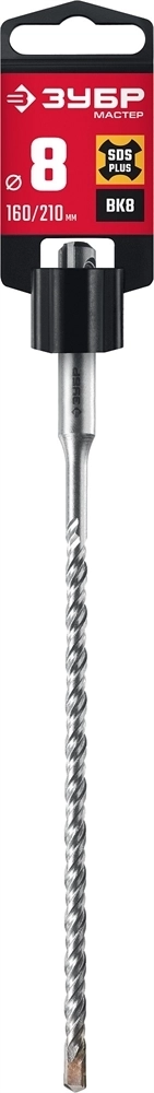 ЗУБР  8 x 210 мм, SDS-plus бур (29315-210-08) 29315-210-08