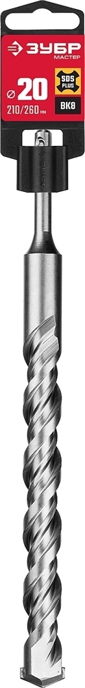 ЗУБР  20 x 260 мм, SDS-plus бур (29315-260-20) 29315-260-20