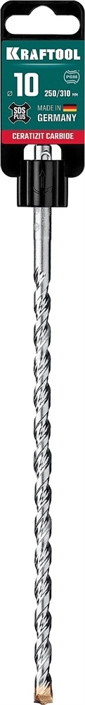 KRAFTOOL  Cerazit Carbide, 10 х 310 мм, SDS-plus бур (29320-310-10) 29320-310-10_z02