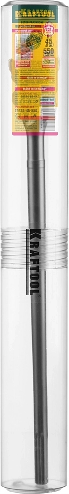KRAFTOOL  d 65 х 450/550 мм, SDS-max проломной бур (29355-65-550) 29355-65-550