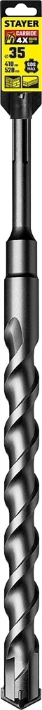 STAYER  Hercules-4Х, 35 x 410/520 мм, SDS-max бур, Professional (29370-410-35) 29370-410-35