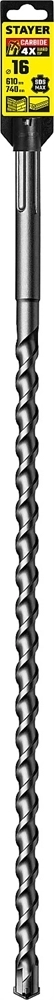 STAYER  Hercules-4Х, 16 x 610/740 мм, SDS-max бур, Professional (29370-610-16) 29370-610-16