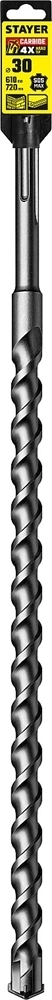 STAYER  Hercules-4Х, 30 x 610/720 мм, SDS-max бур, Professional (29370-610-30) 29370-610-30