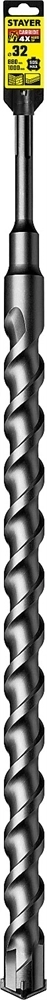 STAYER  Hercules-4Х, 32 x 880/1000 мм, SDS-max бур, Professional (29370-880-32) 29370-880-32
